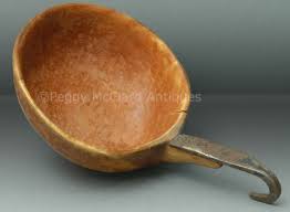 Not Miscellaneous! - Antique Make Do Treen Bowl or Scoop - Peggy McClard  Antiques - Americana & Folk Art