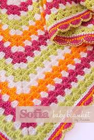 Sofia Crochet Baby Blanket By Patrice Crochet Blanket Designs Crochet Patterns Crochet Projects
