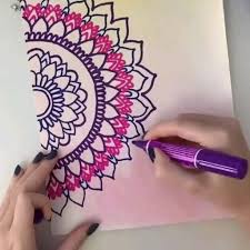 Ito ba/ ang wikang mula sa silangan? Mandala Drawing Easy Step By Step Video In 2020 Easy Mandala Drawing Simple Mandala Design Mandala Art Lesson