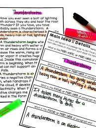 It covers everything the paragraph talks about in a general way, but does not include the specifics. Teaching Main Idea And Details Hollie Griffith