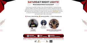 SATURDAY NIGHT LIGHTS! #SaturdayNightLeveledUp