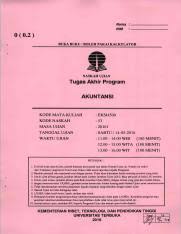 Check spelling or type a new query. Soal Tap 2017 Pdf Tugas Akhir Program Tap Akuntansi Eksi4500 Kasus Saudara Adalah Auditor Senior Pada Kantor Akuntan Publik Kap Noorina Dan Course Hero