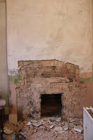 uncovering a victorian chimney arch
