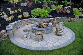Put a fire pit in your yard or patio. Woodland Outdoor Fire Pit Design And Build Backyard Fireplaces Drake S 7 Dees