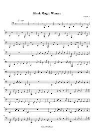 This movie defines the term camp value. Black Magic Woman Sheet Music Black Magic Woman Score Hamienet Com