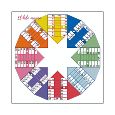 Se puede imprimir y pegar en un cartón o caja de cereales, rápido y barato :), además forrados con acetato autoadhesivo (del de forrar. Parchis 8 Jugadores Eres Creativ Y Te Gusta El Punto De Cruz