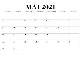 Kalender kostenlos zum ausdrucken & als download. Feiertags Mai 2021 Kalender Zum Ausdrucken Pdf Excel Word Druckbarer 2021 Kalender