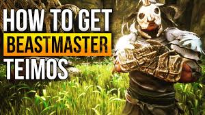 His mother died in childbirth; How To Get Beastmaster Teimos Conan Exiles Youtube