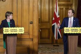 Today will be a day of #matthancock 'banter.' the pair's comments. Matt Hancock Says Dido Harding Has Huge Experience Amid Row Over Major Public Health Shake Up