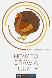Directed drawing ~ turkey ~. How To Draw A Turkey Really Easy Drawing Tutorial