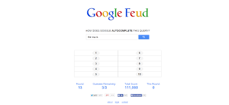 Type 2 keywords and click on the 'fight !' button. Get Your Autocomplete Laugh On With Google Feud