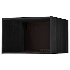 This is why many homeowners choose them over other materials for their kitchens, bedrooms. Metod Fridge Freezer Top Cabinet Frame Wood Effect Black 60x60x40 Cm Ikea