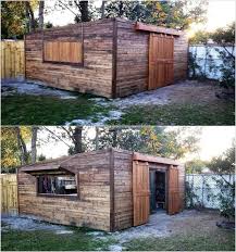 Shed From Pallet Pallet Shed Pallet Building Pallet Barn