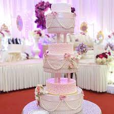 Warna dan tema kek boleh mengikut kehendak pelanggan. Kombinasi Warna Kek Kahwin Yang Bakal Serikan Majlis Resepsi Korang Pesona Pengantin