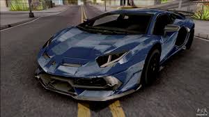 It wails and thrums as only a. Lamborghini Aventador Svj 2019 Blue Fur Gta San Andreas