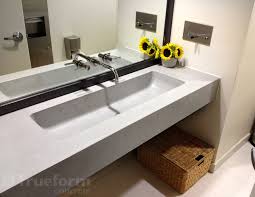 floating sink for commercial bathroom