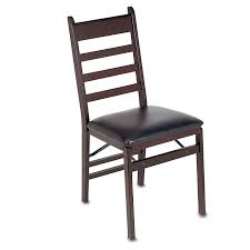 Wood folding chairs with padded seats. Cosco Wood Folding Chair With Padded Seat Bed Bath Beyond
