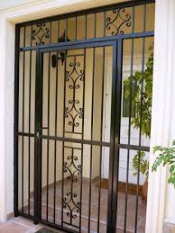 The Railing Diy Easy To Assemble Step By Step To Protect With Simplicity Dignity And Style Of Wrought Iron Security Doors Iron Front Door Grill Door Design