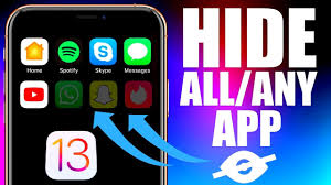 How To Hide Lock Any App On Ios 13 Hide Apps On The Home Screen Using This Glitch No Screen Time Youtube