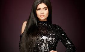 Download Wallpapers Kylie Jenner Portrait Brunette Fashion Model Beautiful Woman Black Dress With Sequins American Model Besthqwallpapers Com Kylie Jenner Kylie Jenner Style Kylie