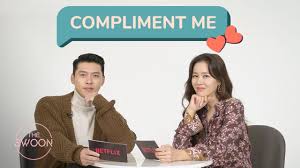 The same life between son ye jin and best friend in showbiz. Hyun Bin And Son Ye Jin Shower Each Other With Compliments Compliment Me Eng Sub Youtube
