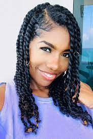Are Senegalese Twist Heavy It Depends On The Length And How Much Hair You Use When Installing Hair Twist Styles Twist Hairstyles Senegalese Twist Hairstyles