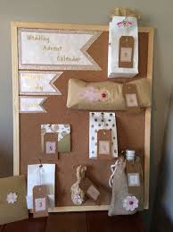 It's the type of budget friendly project that friends can pitch in together. Wedding Advent Calendar Gifts Castle Random