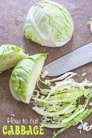 How To Cut Cabbage With Step By Step Images Healing Tomato