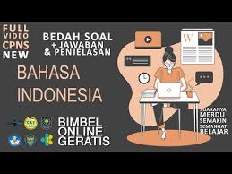 New Pembahasan Twk Cpns 2019 Sesuai Permenpan Rb No 23 Tahun 2019 Bahasa Indonesia Youtube