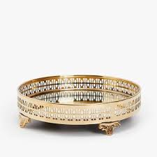 Bandeja Espelhada Zara Home Em 2020 Bandejas Decorativas Zara Home Bandeja