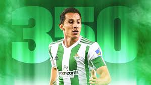 Jugador de fútbol del @realbetis y de @miseleccionmx. Andres Guardado Cumple 350 Partidos En Europa Contra El Barcelona Marca Claro Mexico