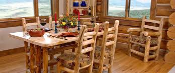 Check them out if you would love a beautiful rustic dining room in your home! Mwf Mountain Woods Furniture