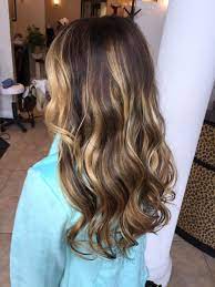 Chunky Balayage Highlights Long Layers Curls Hair Streaks Balayage Hair Tutorial Balayage Brunettes