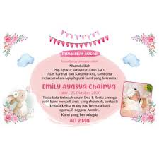 Check spelling or type a new query. Kartu Ucapan Selapan Aqiqah Turun Tanah Hemat Shopee Indonesia