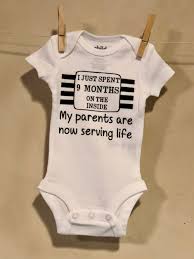 My Parents Are Serving Life Onesie Jpg Cute Baby Onesies Funny Baby Clothes Baby Boy Onesies
