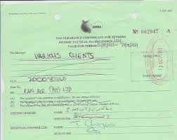 Durbar marg , kathmandu nepal subject: Tax Clearance Certificate