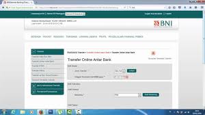 Cara Transfer Uang Menggunakan Bni Internet Banking Uang Internet