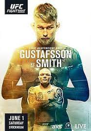 Former ufc interim lightweight champion dustin poirier talks with joe rogan after his win over conor mcgregor in the ufc 264 main event on saturday night in las vegas. Ufc Fight Night Gustafsson Vs Smith Wikipedia