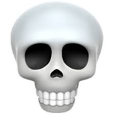 Skeleton Emoji Sticker Style Size Printable Emoji Stickers Emoji Skull