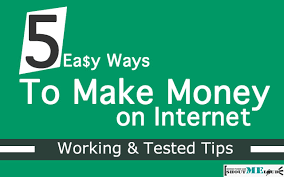 The best ways how freelancers can make money online in nigeria are if you decide you want to create a blog and make a living of it, be sure to follow the rules below. 5 Easy Ways To Make Money On The Internet Tested Tips