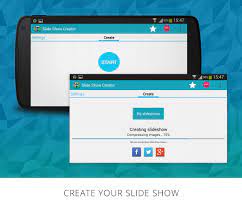 Publish your video slideshows in your personal collection, download to your android, Slide Show Creator For Android Apk Download