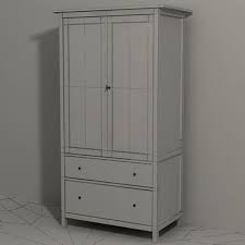 Ikea lankmoj mini chest with 2 drawers multicolor 404.340.44. Ikea Hemnes Big Wardrobe 3d Model 9 Max Free3d