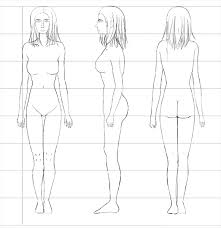 As you can see, the blue line art this is what glues the human body together, let alone the skeleton. The Female Human Body Proportions How To Get Them Right Using The Heads Count Method Sweet Drawing Blog