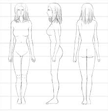 Image result for outline of torso shape for medical form. The Female Human Body Proportions How To Get Them Right Using The Heads Count Method Sweet Drawing Blog
