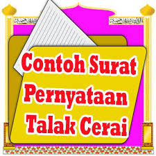 Contoh surat kuasa pengambilan surat cerai di pengadilan. Contoh Surat Pernyataan Talak Cerai Panduan Cerai For Android Apk Download