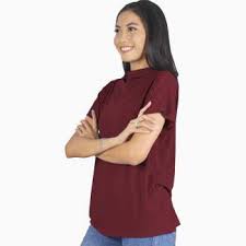 Baju kaos leher tinggi produk yan konveksi bahan dasar lacos pe di bodir 2 logo harga per pcs rp 75 000 min pesan 20 pcs anda mau pesan hub hp wa 0823 82 015 865. Jual Kaos Tshirt Leher Tinggi Lengan Pendek Model Terbaru