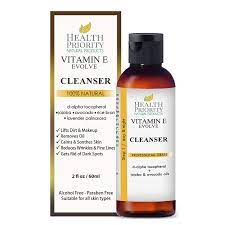 Amazon Com 100 Natural Vitamin E Facial Cleanser Best Ever Face Wash For Dry To Oily Skin Anti Acne Anti Blemish Clearing Cleansers Better Than Soap Pore Cleaner And Blackhead Remover For Women And