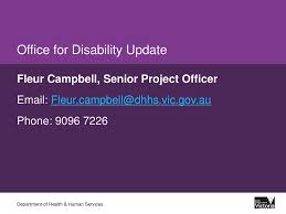 Office For Disability Update Ppt Download