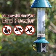 The roamwild pest off squirrel proof bird feeder is new and one of the most innovative bird feeders on the market. Pestoff Squirrel Proof Bird Feeder Feed Songbirds Not Squirrels Roamwild
