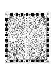 You can give to a friend, use it as a decoration, or. Floral Quilt Coloring Page Allfreeholidaycrafts Com